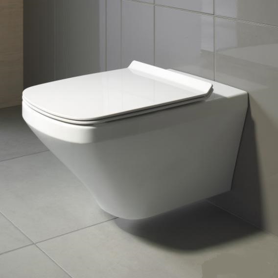 Сиденье для унитаза с крышкой Duravit DuraStyle 0060510000 без автоматического опускания, белый
