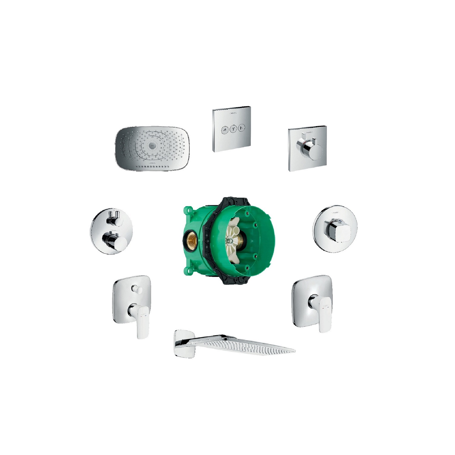 Скрытая часть Hansgrohe Ibox Universal 01800180