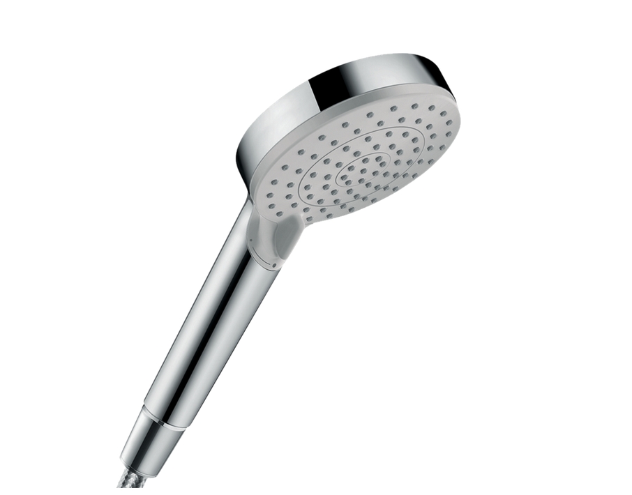 Ручной душ круглый HANSGROHE Vernis Blend Vario Green 26090000 100 мм, цвет Хром