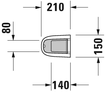 Пьедестал Duravit Starck 3 0865160000 для раковины, белый 