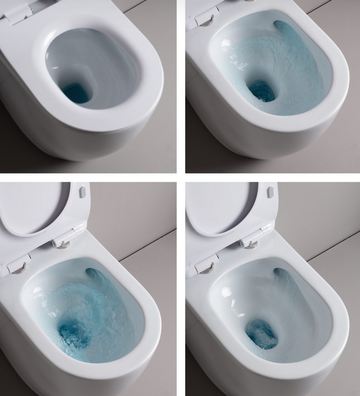 Унитаз подвесной ARTCERAM File 2.0 FLV006 40 00 520 мм х 370 мм, смыв Whirl-Flush, безободковый, с креплением, с покрытием Saniglaze, цвет Tortora