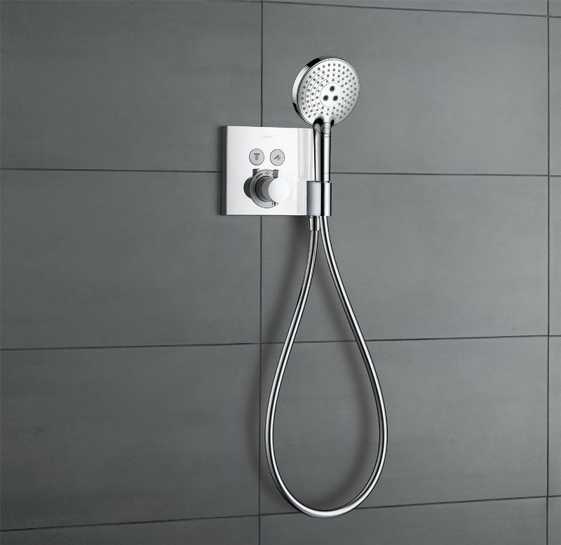 Смеситель для душа с термостатом Axor Shower Select 36712000 хром