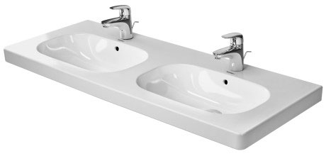 Раковина встраиваемая сверху  Duravit d-code 03481200002 120х49 см