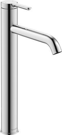 Однорычажный смеситель для раковины Duravit С.1 C11040002010 S 322 мм , Хром