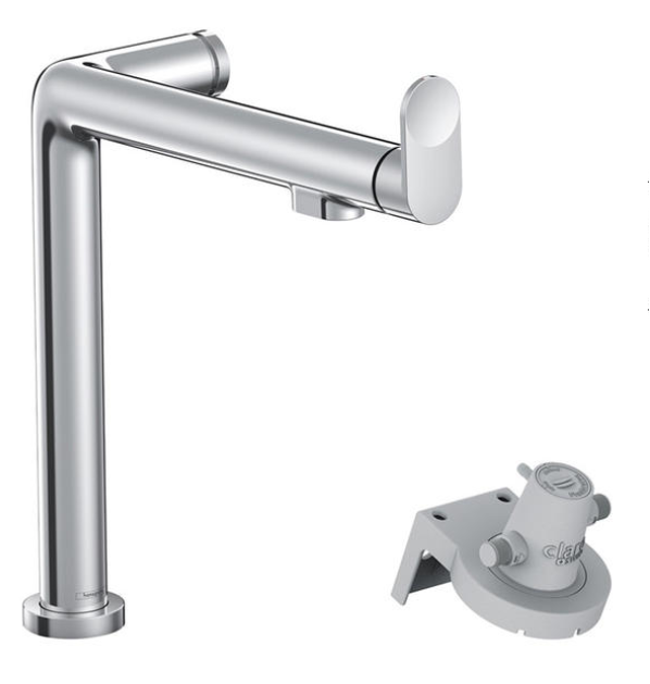 Смеситель для кухни с системой фильтрации 1jet HANSGROHE Aqittura M91 76804000 цвет Хром