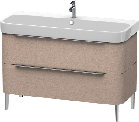 Тумба напольная под раковину Duravit Happy D.2 H2637501111 дуб кашемировый