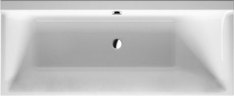 Акриловая ванна Duravit P3 Comforts 700374000000000 1700 х 700 c наклоном для спины справа, встраиваемая или с панелями, белая (изделие снято с производства)
