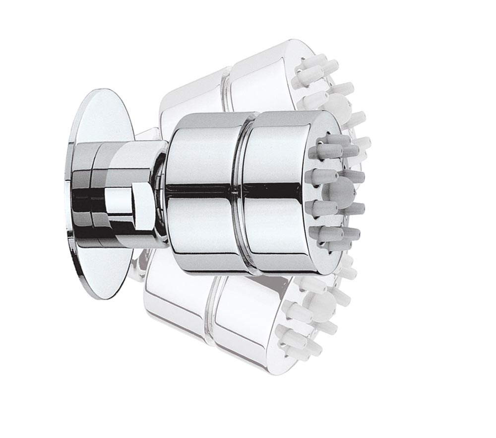 Форсунка боковая для душа Bossini Tondo Gom I00137 Хром