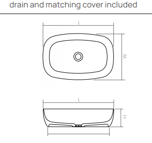 Раковина накладная DEA DESIGN  Countertop basin  DD9092 550 R6      550х360хh140 мм, из полимера Glasstech, д/клапан хром, цвет Classic Green R6