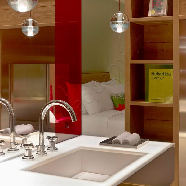 Смеситель для раковины двухвентельный NICOLAZZI MONTE CROCE 2208CR27 на 3 отверстия, хром