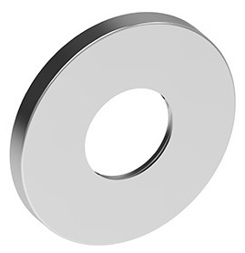 Настенная розетка круглая для термостата и запорных вентилей KEUCO IXMO 59556 010091 105 мм, хром
