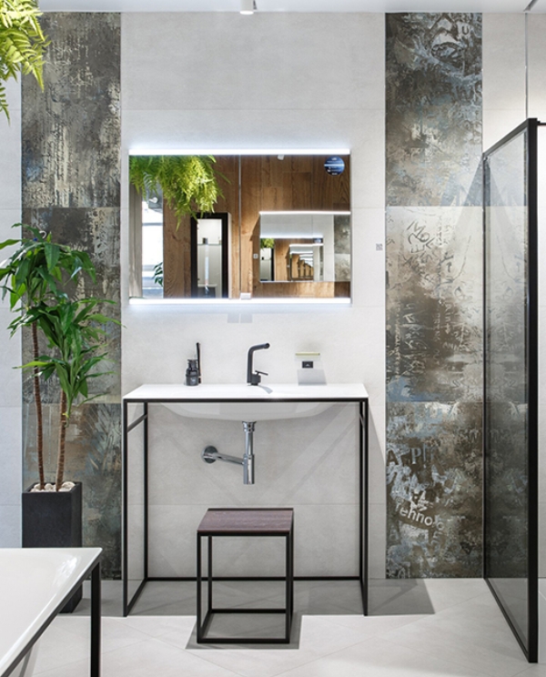 Зеркальный шкаф настенный с подстветкой KEUCO Royal Modular 2.0 800211080100200 800 мм х 700 мм х 160 мм, 2 створки, 2 розетки