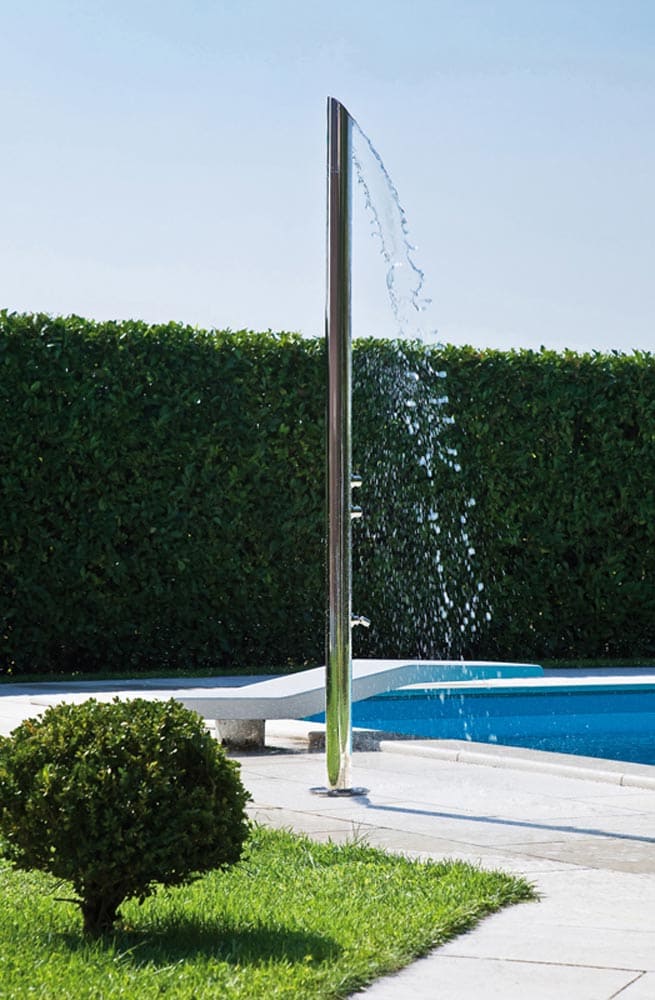 Душевая колонна Bossini Outdoor/Indoor Columns Aquabambù Column L00860 из нержавеющей стали