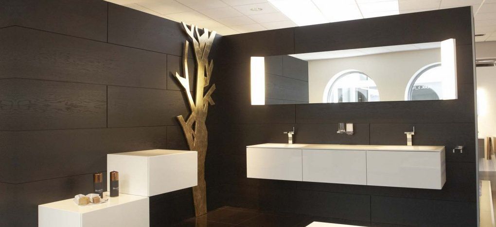 Модуль нижнего шкафа KEUCO EDITION 11 31311 570000 для встройки снизу, с одним выдвижным ящиком, корпус матовый лак/фасад глянцевое стекло, чёрный