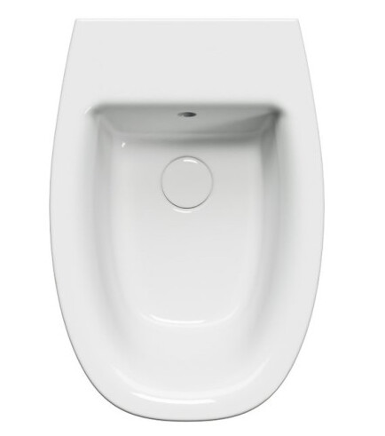 Биде подвесное GSI MODO+ 8465FR5111 540 мм х 370 мм, с отверстием под смеситель, c креплением, цвет Белый глянцевый (старый артикул 8465111 / 8465FR2111 )