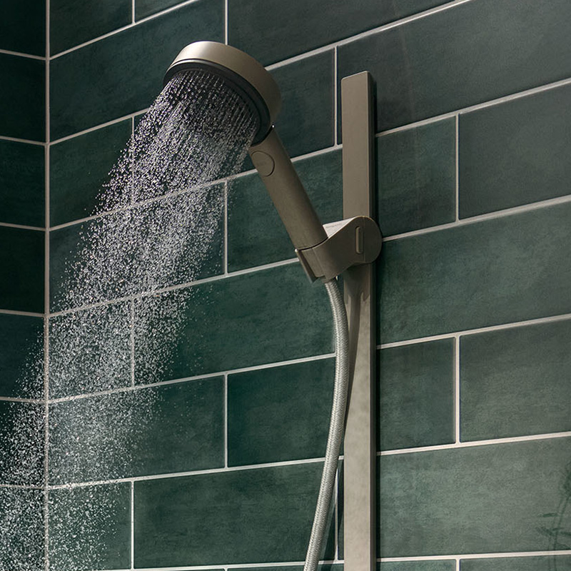 Слайдер с кнопкой для шланга HANSGROHE Planet Edition 28918210 цвет Песок