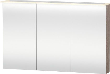 Зеркальный шкаф Duravit Happy D.2 H2759601111 дуб кашемировый