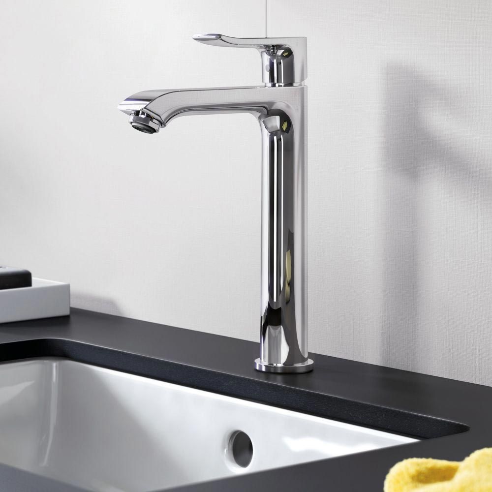 Смеситель для раковины высокий Hansgrohe Metris 31185000 Хром