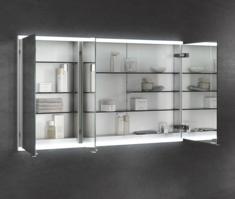 Зеркальный шкаф Keuco Royal Modular 2.0 для настенного монтажа 1300 х 700 х 120 мм