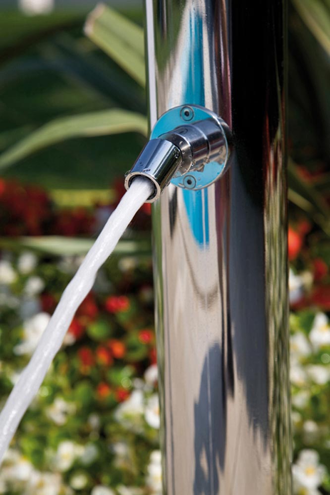 Душевая колонна Bossini Outdoor/Indoor Columns Aquabambù Column L00860 из нержавеющей стали