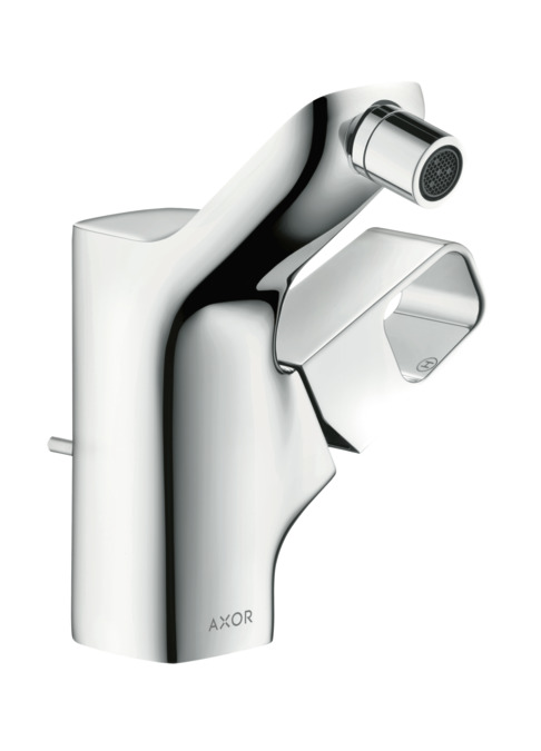 Смеситель для биде AXOR Urquiola 11220000 со сливным гарнитуром хром