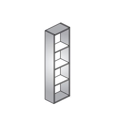 Полка для ванной комнаты BMT IKON 901 537 CMB 01 431   243х1090х172 мм, цвет Italian Walnut/Gres Noir Desir