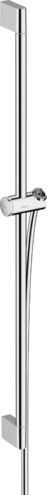 Душевая штанга Hansgrohe Pulsify Unica 24401000 900 мм, c кнопочным слайдером и шлангом, хром