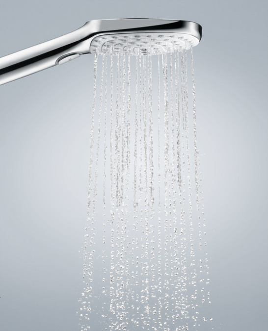 Ручной душ Hansgrohe Raindance Select E 26521400 120 3jet EcoSmart 9 л/мин белый/хром