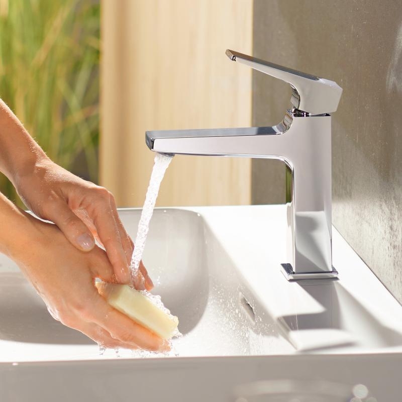 Смеситель для раковины с донным клапаном Hansgrohe Metropol 32506000 Хром