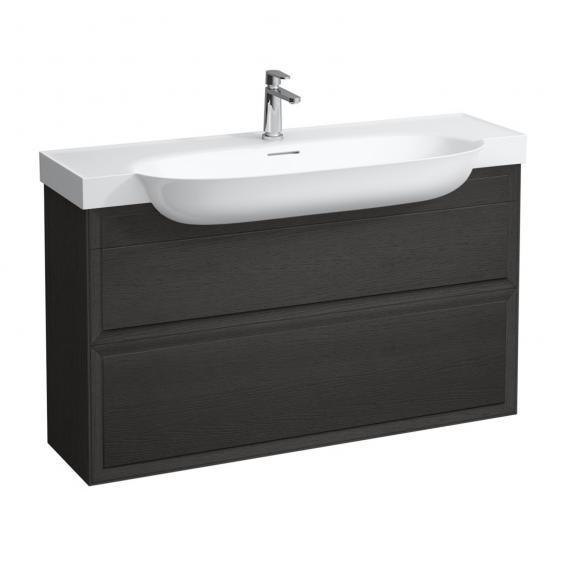 Тумба для раковины  Laufen  The  New Classic   4.0605.2.085.628.1, 118 см, 2 ящика, шпон черненый дуб,  для раковины 120 см арт.  8. 1385.8