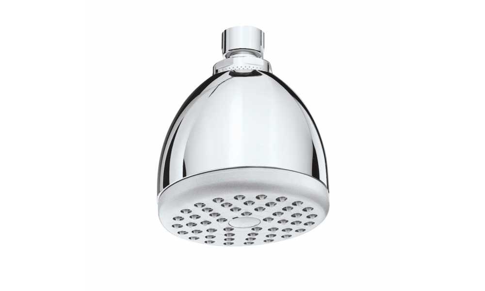 Лейка для душа Bossini Ovo Rain 1 режим I00323.030 хром