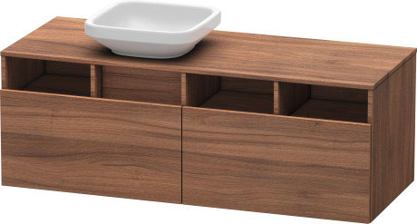 Тумба подвесная под консоль Duravit DuraStyle DS6785L7979 орех натуральный