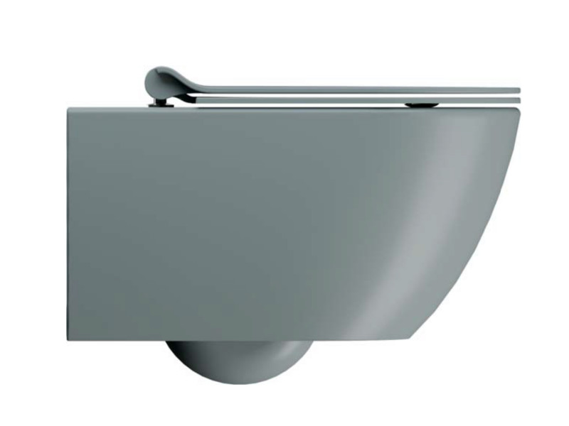 Унитаз подвесной GSI PURA 881504 Swirlflush, для крепежа FISR2, цвет Agave Matte