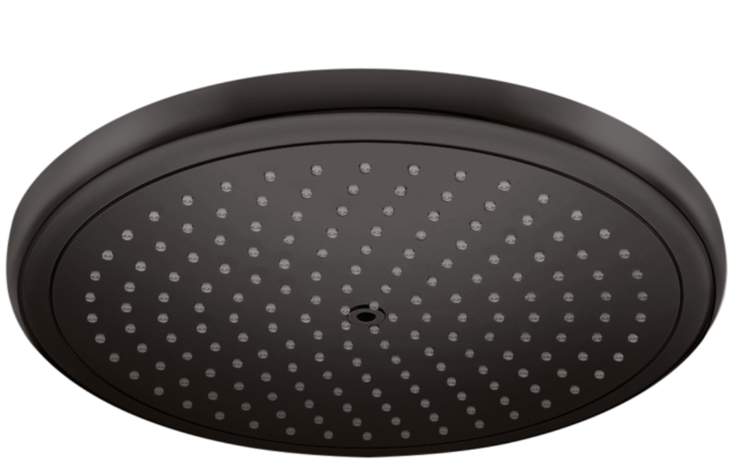 Верхний душ круглый HANSGROHE Croma 26220670 280, 1jet, цвет Чёрный матовый