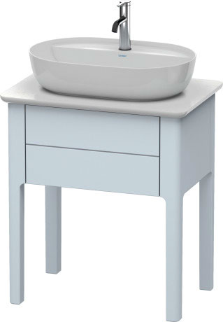 Тумба напольная под столешницу Duravit Luv LU956009797 светло-голубой (изделие снято с производства)