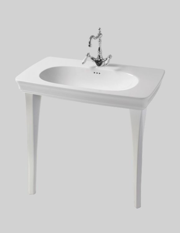 Раковина подвесная прямоугольная ARTCERAM CIVITAS CIL002 03 00 900 мм х 500 мм, с отверстием под смеситель, с переливом, чёрная глянцевая (Снимается с производства)