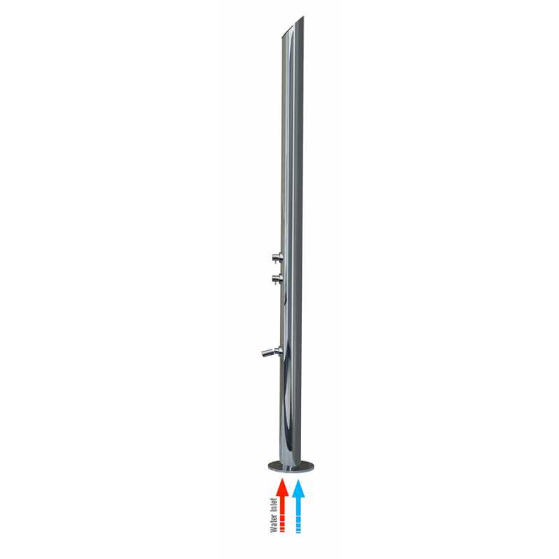 Душевая колонна Bossini Outdoor/Indoor Columns Aquabambù Column L00860 из нержавеющей стали