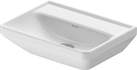 Раковина подвесная Duravit D-Neo 0738450070 450 мм х 335 мм, без перелива, без отверстия под смеситель, белая