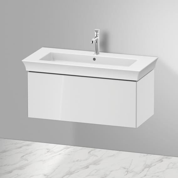 Тумба подвесная  DURAVIT White Tulip WT424208585 458 мм х 984 мм, с одним выдвижным ящиком, белый глянцевый