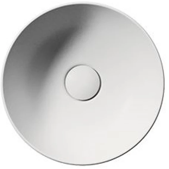 Раковина-чаша накладная круглая GSI PURA 885409 320 мм х 320 мм, без отверстия под смеситель, цвет Белый матовый