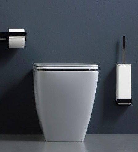 Ёршик для туалета из композита BERTOCCI FLY 149 1522 0000 Белый матовый/Хром