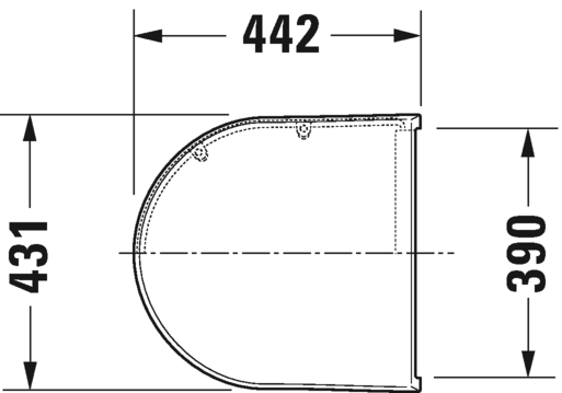 Сиденье для унитаза Duravit Starck 3 0067790000 с автоматическим опусканием, съёмный вариант, белое