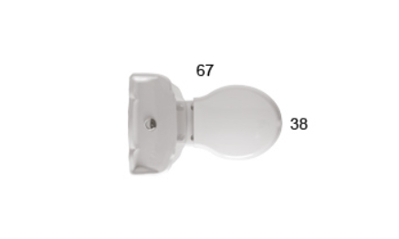 Унитаз напольный GLOBO PAESTUM PA004BI 380 мм х 670 мм х 400 мм, выпуск горизонтальный, с креплением, белый глянцевый