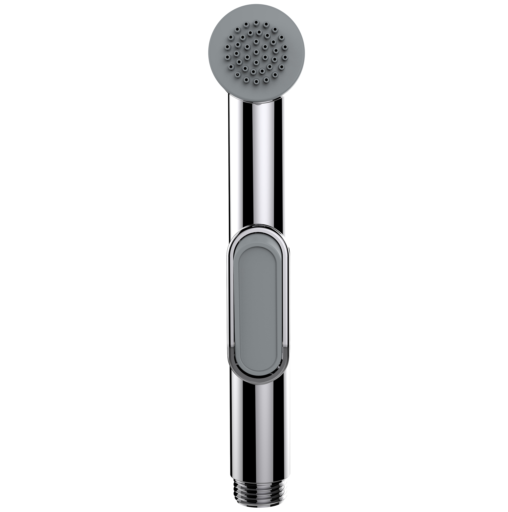 Гигиеническая лейка с кнопкой подачи воды Bossini Macan B00490 хром