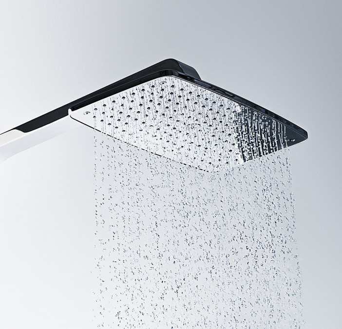Душевой комплект Hansgrohe Raindance Select 27113000 360 Showerpipe с термостатом для ванны хром