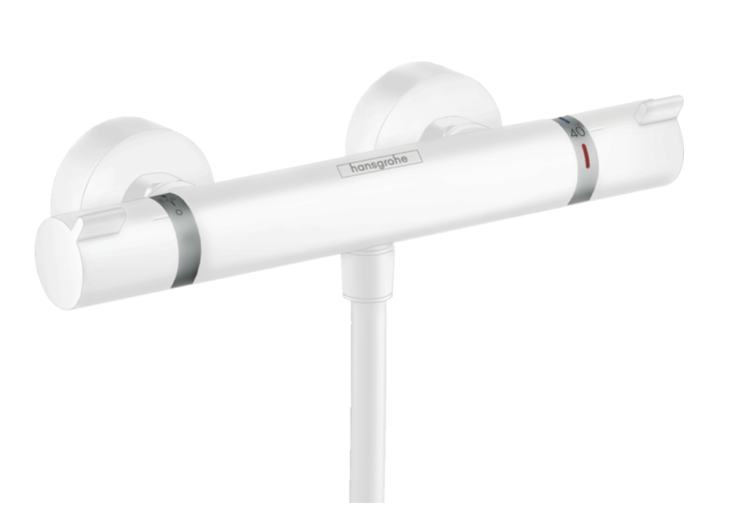 Термостат для душа Hansgrohe Ecostat Comfort 13116700 цвет Белый матовый