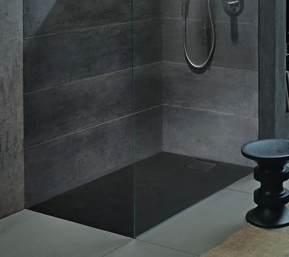 Душевой поддон DURAVIT Stonetto 720171680000000 1600 мм х 1000 мм, антрацит