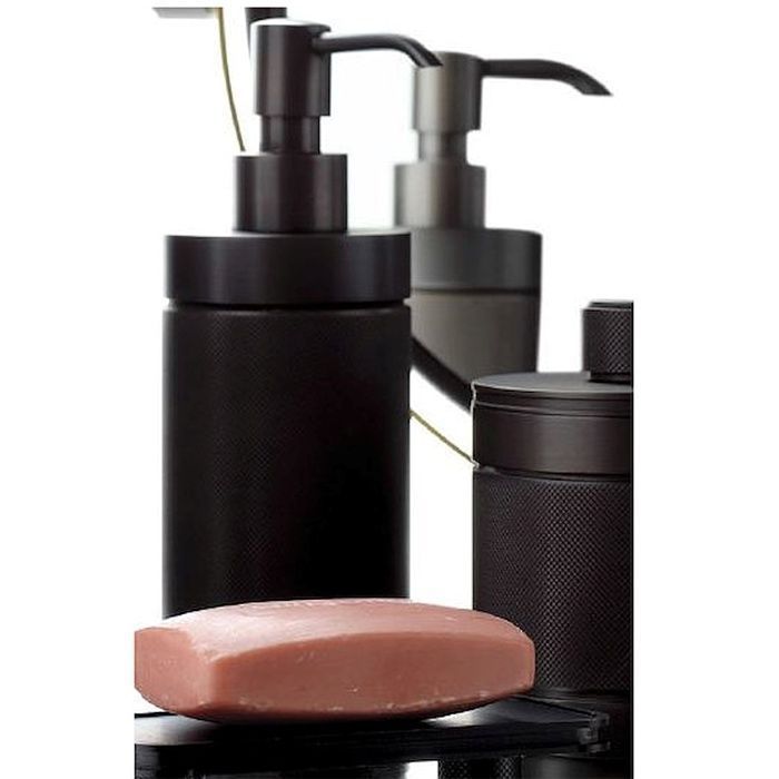 Контейнер с крышкой OFFICINA 01 127 7532 0800 Чёрный матовый