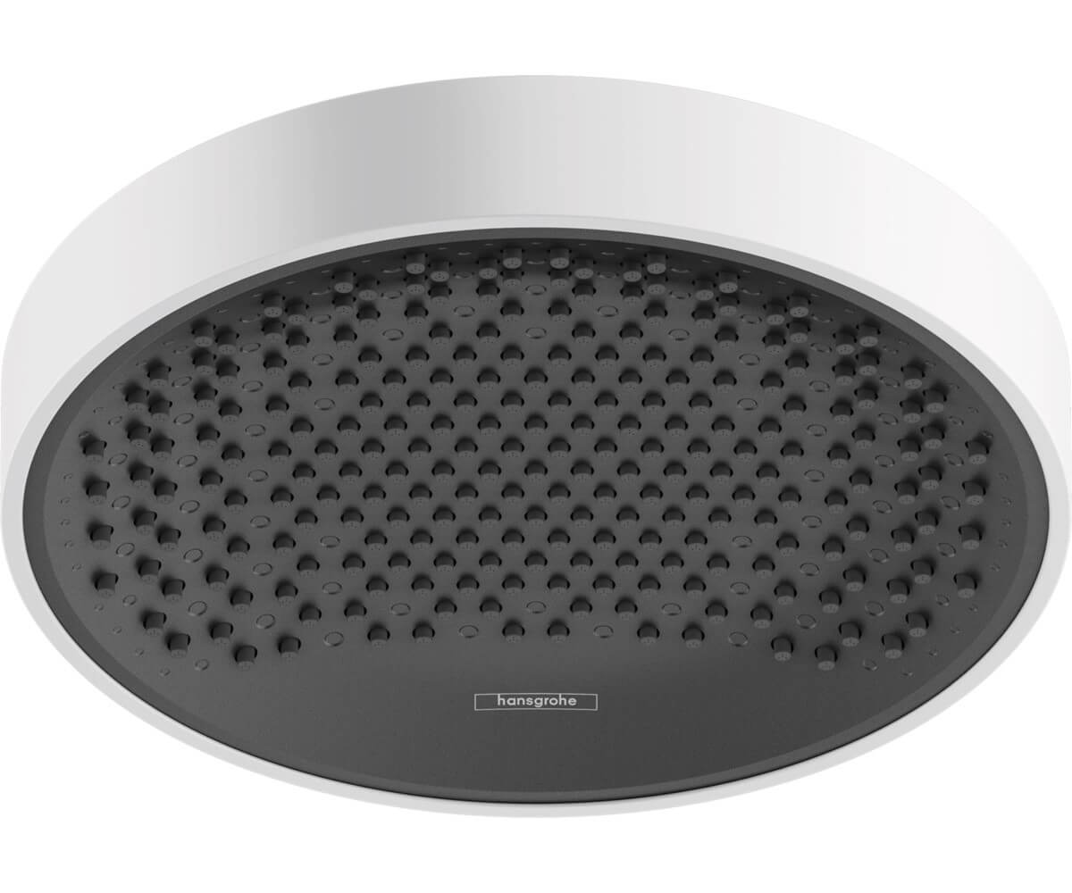 Верхний душ Hansgrohe Rainfinity 250 1jet 26228700 с потолочным кронштейном, белый матовый