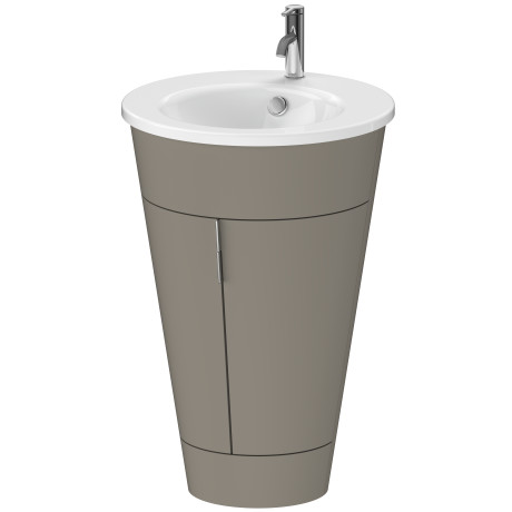Тумба напольная под раковину Duravit Starck 1 S1952009292 каменно-серый